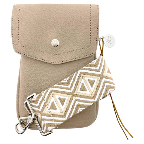 Umhängetasche Tasche Jolie Taupe 