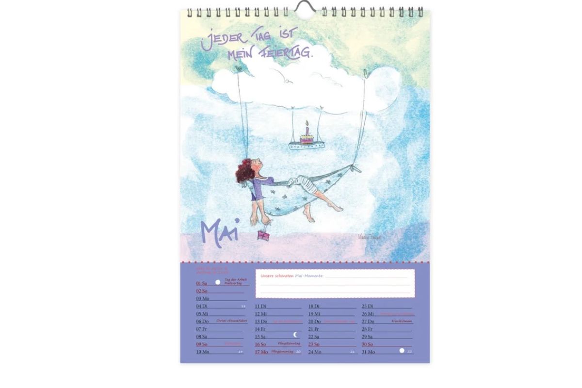 Wandkalender 2027 "Damen mit Format" Design Karin Tauer2