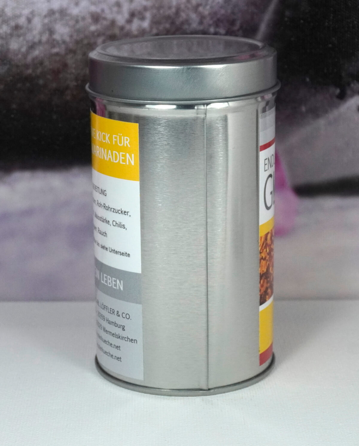 Endloses Glück von Kräuterküche Gewürzzubereitung Hand abgefüllt 125gr. Dose