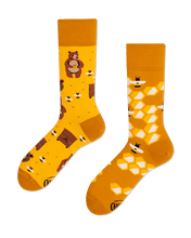 Load the picture into the gallery viewer, &lt;transcy&gt;Many Mornings Honey Bear stockings&lt;/transcy&gt;
