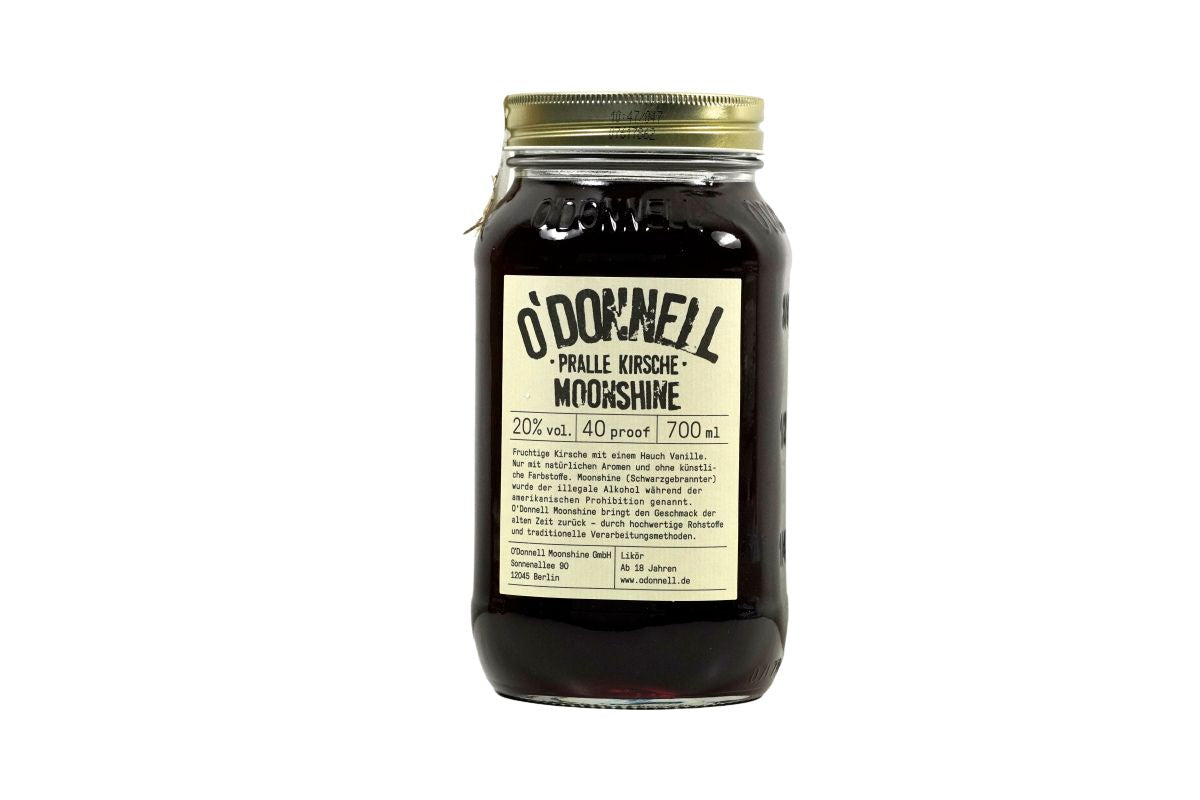 O'Donnell Moonshine Kirschlikör Pralle Kirsche 700 ml