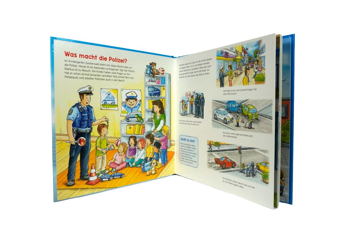 Was ist was Kindergarten Polizei Band 17 gebundenes Buch3