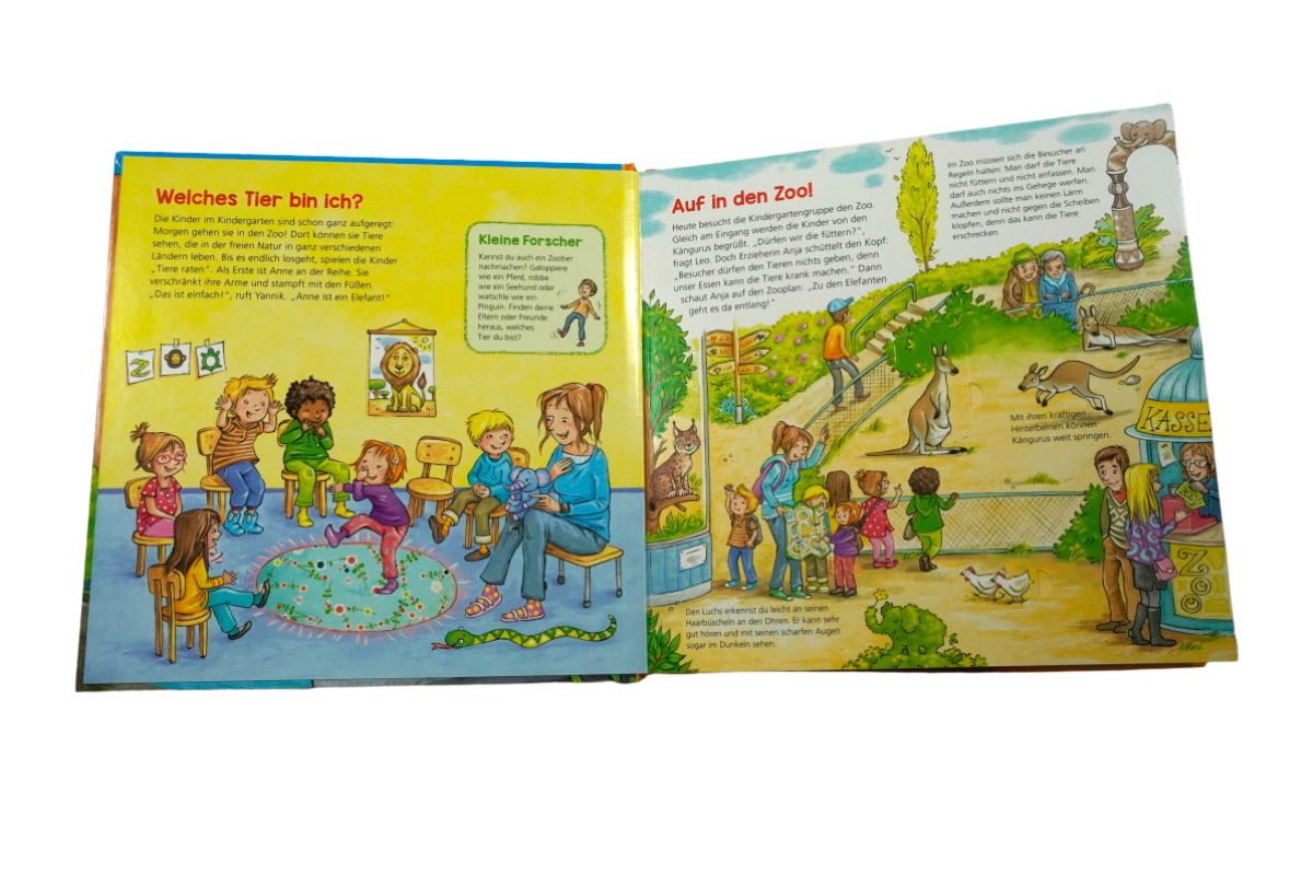 Was ist was Kindergarten im Zoo Band 12 gebundenes Buch3