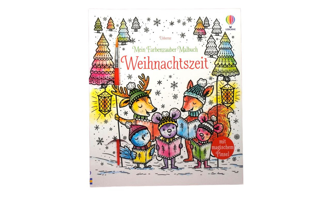 Mein Farbenzauber-Malbuch: Weihnachtszeit Taschenbuch