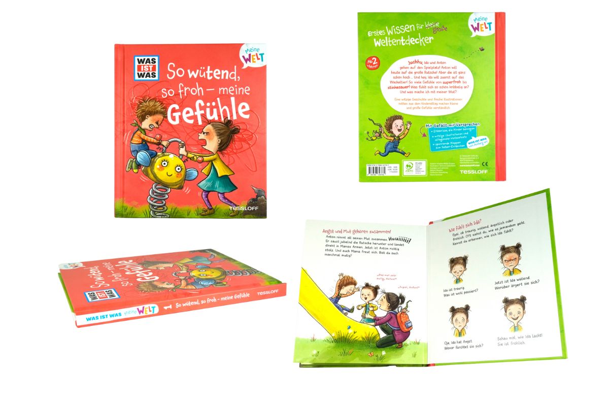 Was ist Was So wütend, so froh - meine Gefühle  Meine Welt Band 1 geb. Buch