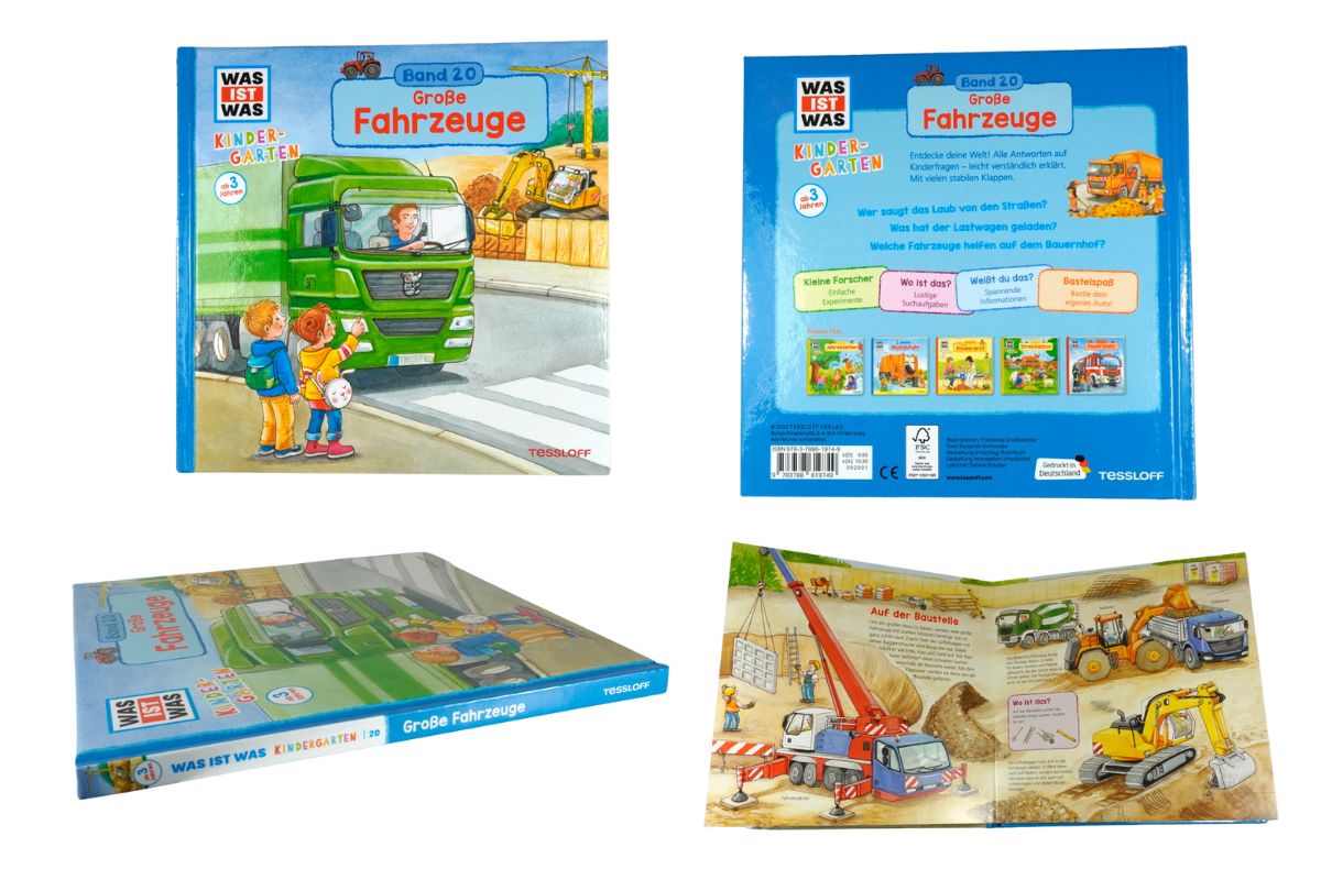 Was ist was Kindergarten Große Fahrzeuge Band 20 gebundenes Buch
