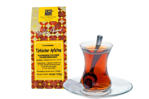 Türkischer Apfeltee Aromatisierter Früchtetee Säurearm 100g