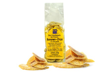 Lade das Bild in den Galerie-Viewer, Bananen-Chips mit Honig gesüßt ungeschwefelt Knabberei 150g
