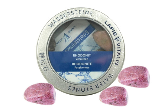 Lapis Vitalis Wassersteine Energie Steine Rhodonit 100g