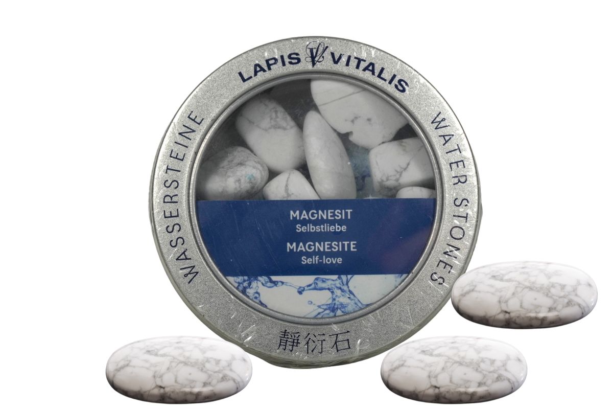 Lapis Vitalis Wassersteine Energie Steine Magnesit 100g2