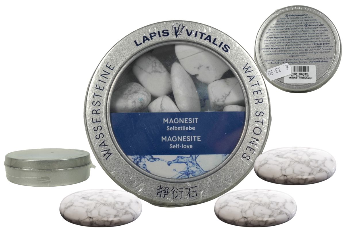 Lapis Vitalis Wassersteine Energie Steine Magnesit 100g