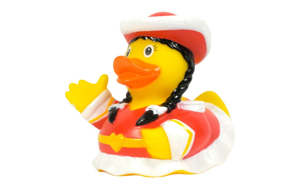 Funkenmariechen Ente Design by LILALU Schwimmente Karneval