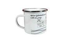 Lade das Bild in den Galerie-Viewer, Emaille Becher Wahre Schönheit kommt nicht von innen sondern aus Zons Souvenir Tasse3
