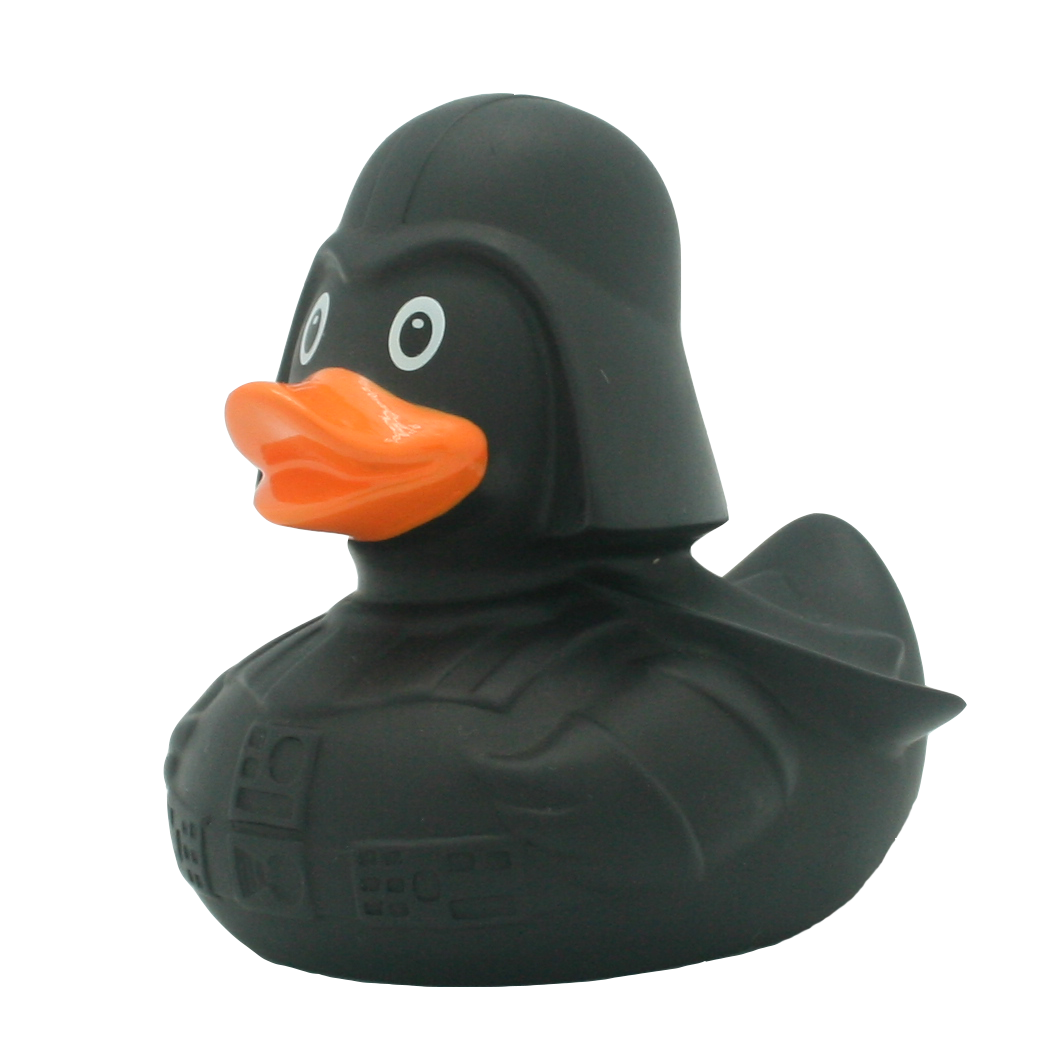 Black Star Ente, LILALU, Badeente, Sammlerstück, Galaxy, Lustige Schwimmenten