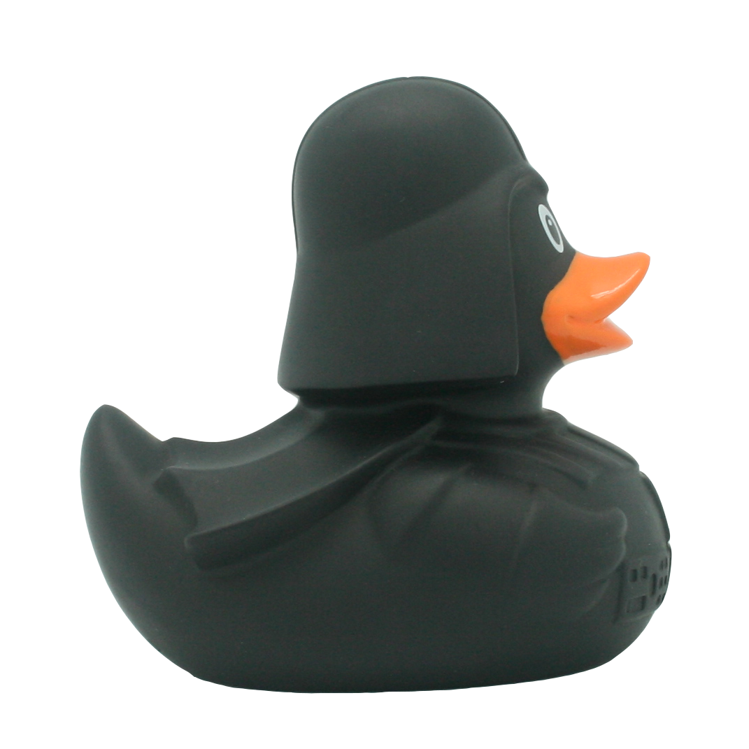 Black Star Ente, LILALU, Badeente, Sammlerstück, Galaxy, Lustige Schwimmenten