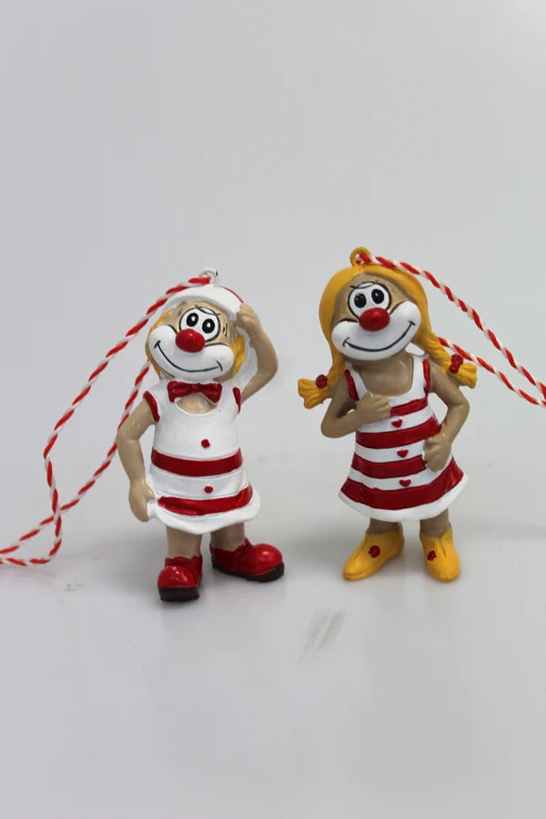 Schmitzens` Karnevals Orden Set Hänneschen & Bärbelchen 9 cm Kölner Karneval
