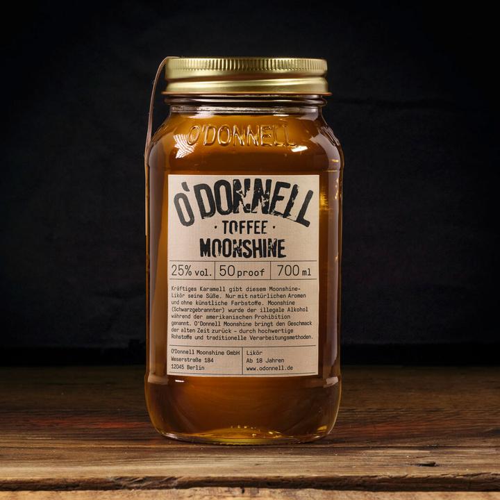 Moonshine Toffee, O’DONNELL, Likör, Karamell, 700 ml, 350 ml