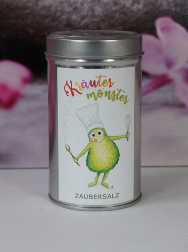 Zaubersalz von Kräuterküche Pommes Kartoffel Salz Mix von Hand abgefüllt 200gr. Dose5