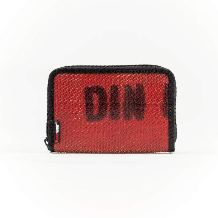 Portemonnaie Alex, Feuerwear, Unikate, Nachhaltigkeit, Feuerwehrschlauch, Feuerwehr, Geldbörse, Weiß, Rot, Schwarz, Upcycling 4