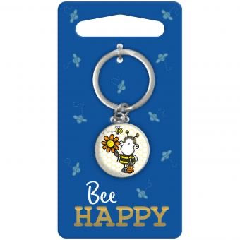 Mini-Schlüsselanhänger »Bee Happy«