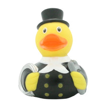 Lade das Bild in den Galerie-Viewer, Schornsteinfeger-Ente, LILALU, Badeente, Sammlerstück, Glücksbringer, lustige Schwimmenten
