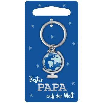 Mini-Schlüsselanhänger »Bester Papa auf der Welt«