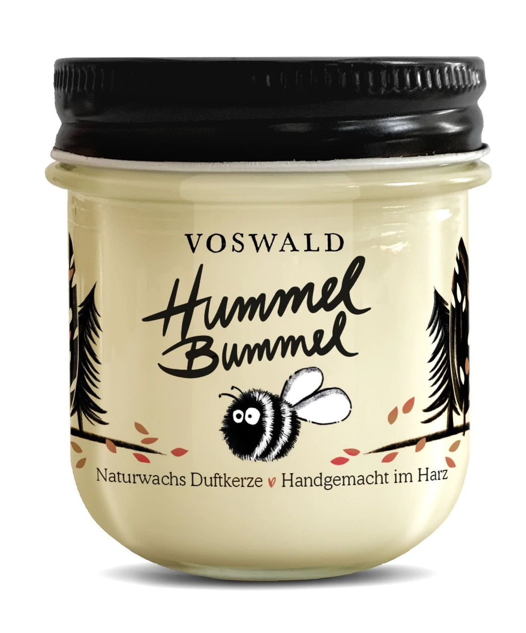 Hummel Bummel Duftkerze, Voswald, Kerzen, handgemacht, vegan